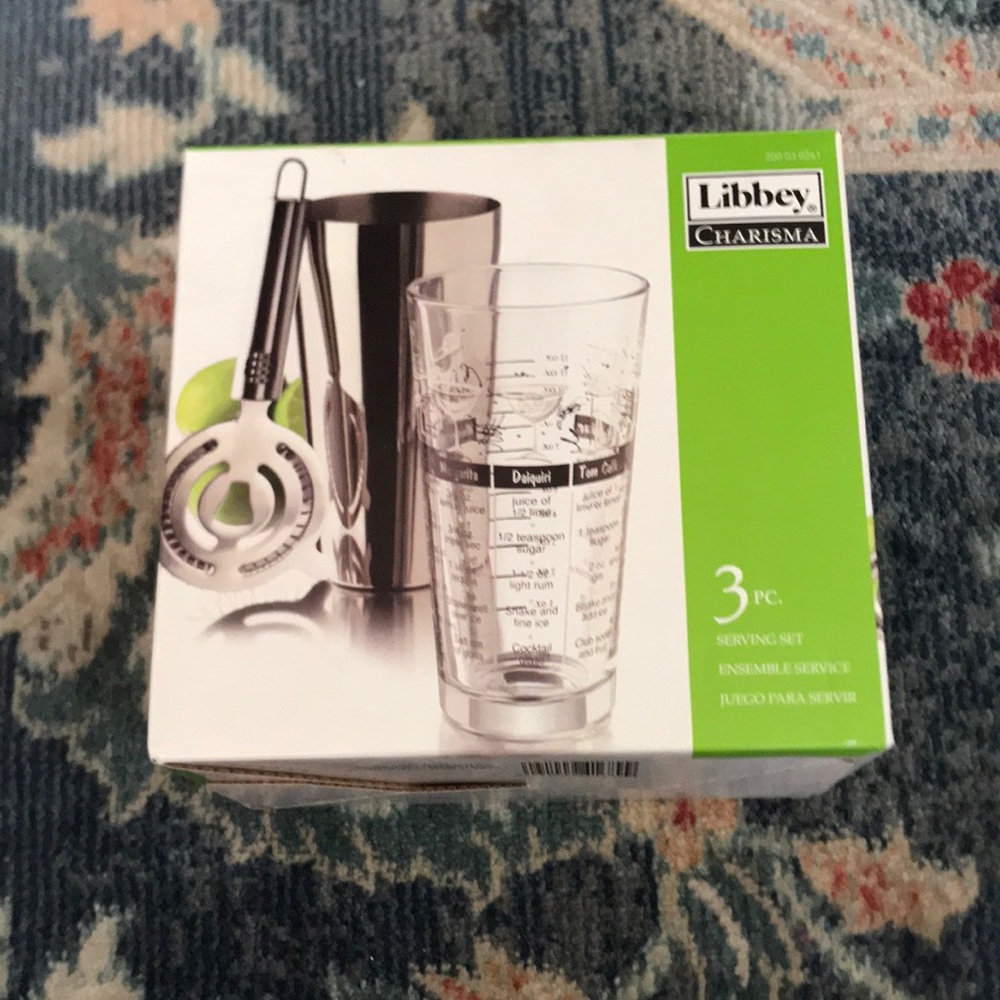 Libbey Charisma 3 Piece Serving Set